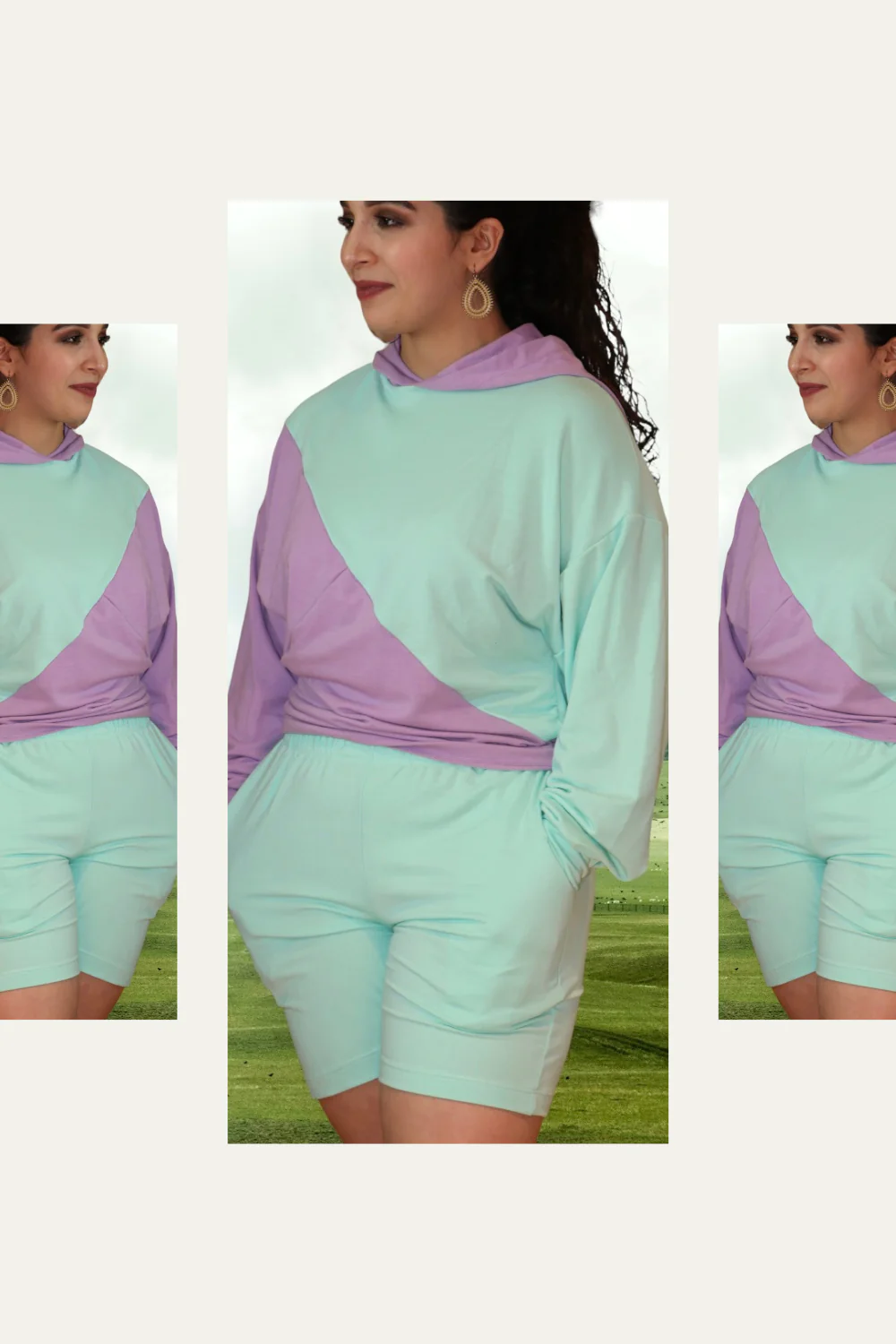 Bi-Color Short Set
