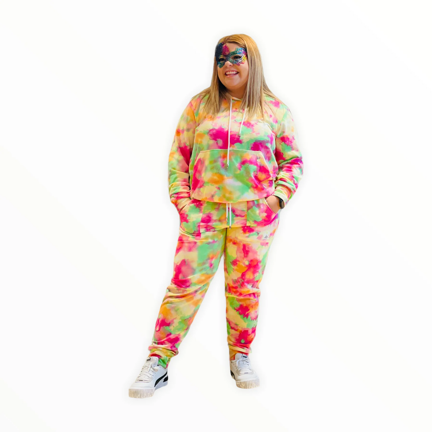 Unicolor Tie-Dye Set