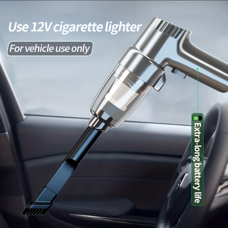 Car Mounted Vacuum Cleaner, Super Strong, High-power, High Suction, Dry And Wet Dual-purpose Sedan, Small, Mini, Handheld, Multifunctional, Portable