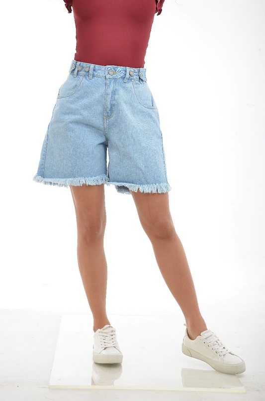 Light Blue Jean Shorts