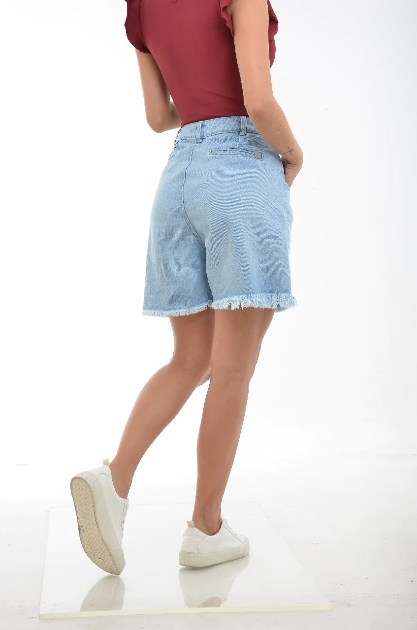 Light Blue Jean Shorts