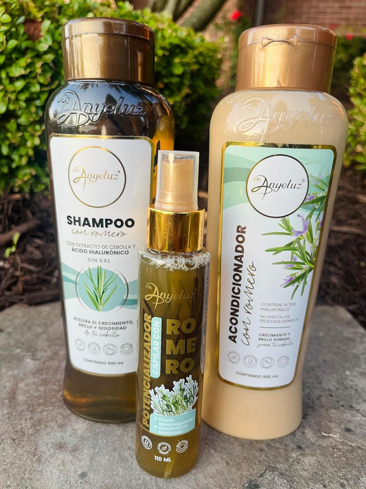 Rosemary Shampoo, Conditioner, and Enhancer by Anyeluz